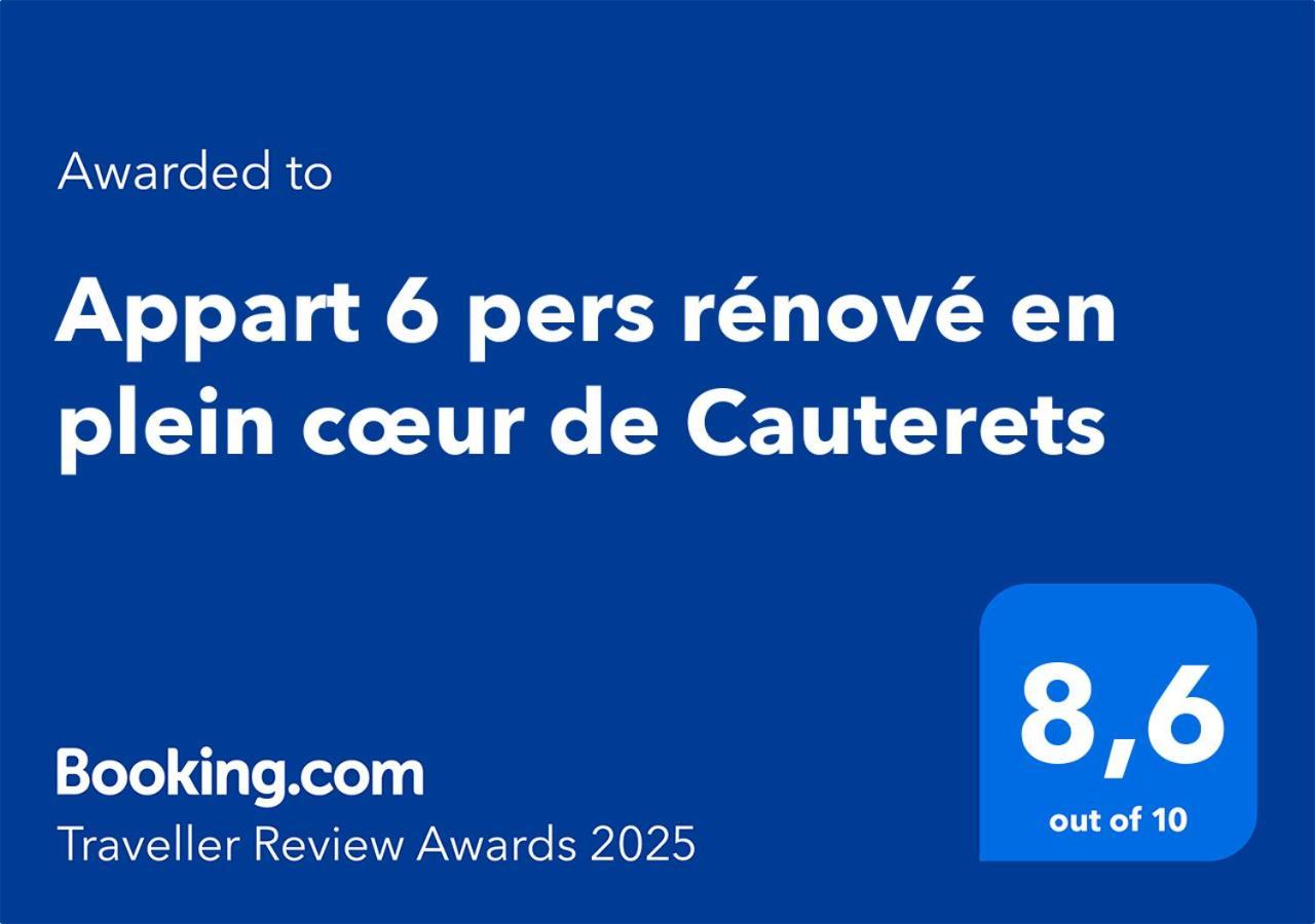 Appart 6 Pers Renove En Plein Coeur De Cauterets Εξωτερικό φωτογραφία